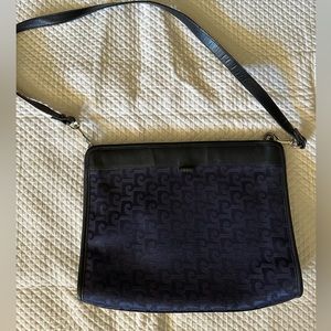 Vintage Pierre Cardin Signature Logo Shoulder Bag